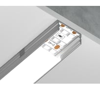 Накладной профиль для светодиодной ленты Ambrella Light ILLUMINATION GP2001AL