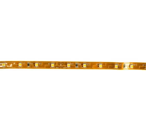 Гибкая лента на самоклеящейся основе Uniel ULS-3528-60LED/m-8mm-IP33-DC24V-4,8W/m-3M-W 4918