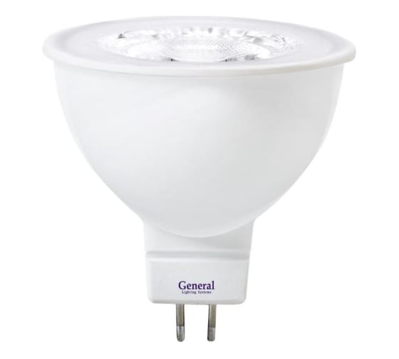 Светодиодная лампа General Lighting Systems MR16-7W-GU5.3-3000K диффузор 643400