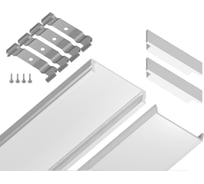 Накладной профиль для светодиодной ленты Ambrella Light ILLUMINATION GP1800WH