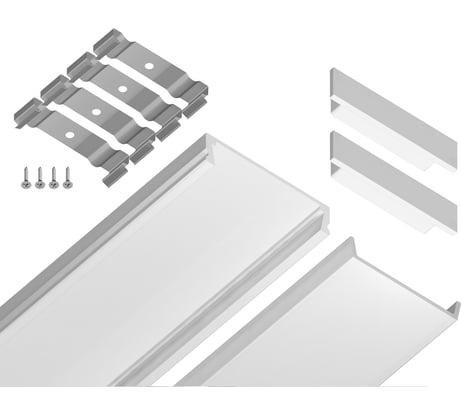Накладной профиль для светодиодной ленты Ambrella Light ILLUMINATION GP1800WH