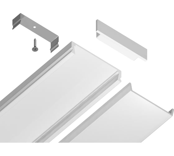 Накладной профиль для светодиодной ленты Ambrella Light ILLUMINATION GP1800WH