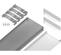 Накладной профиль для светодиодной ленты Ambrella Light ILLUMINATION GP1800AL