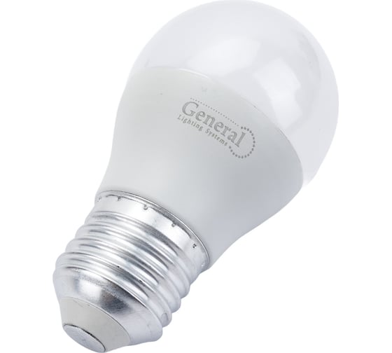 Светодиодная лампа General Lighting Systems Шарик G45F-12W-E27-641116