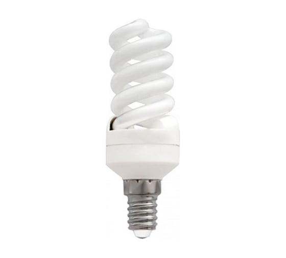 Энергосберегающая лампа FERON 9W, 230V, E14, 2700K, спираль T2, ELT19 4650