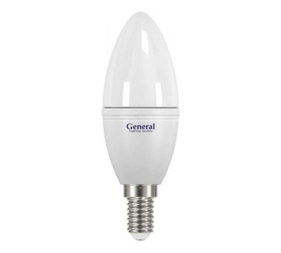 Светодиодная лампа General Lighting Systems ECO Свеча CF-P-8W-E14-2700K 650002