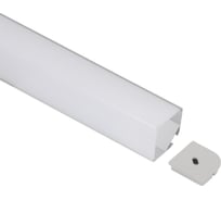 Профиль алюминиевый угловой-подвесной AKS ORION-GREAT3030Q с экраном 77284