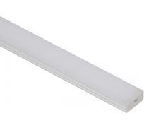 Профиль алюминиевый AKS SIRIUS-2310M накладной с экраном, цвет алюминий 77278