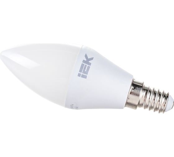 Лампа IEK LED C35 свеча 5 Вт 230 В 3000К E14 LLE-C35-5-230-30-E14