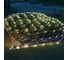 Электрогирлянда-конструктор Vegas Сеть 144 синих LED ламп прозрачный провод 1.2x1.5 м 55032 5