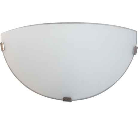 Светильник Элетех Мелани 300/2 НББ 21-60 М19 матовый белый/клипсы штамп металлик/эко ИУ 1005205607