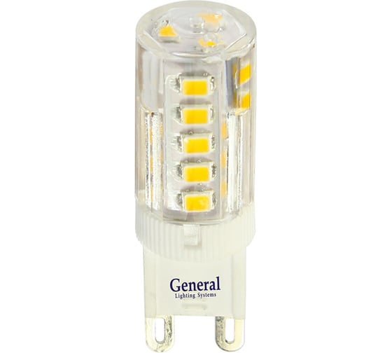 Светодиодная лампа General Lighting Systems G9-5W-P-220V-2700K 653800