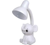 Настольный светильник Camelion KD-397 Слоник C01 белый 14011