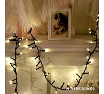 Электрическая гирлянда Winter Glade Теплый белый свет 370 ламп CB370