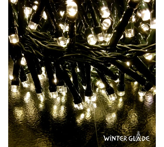 Электрическая гирлянда Winter Glade Теплый белый свет 370 ламп CB370