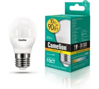 Электрическая светодиодная лампа Camelion ELMG45-10W-83K-E27 13821