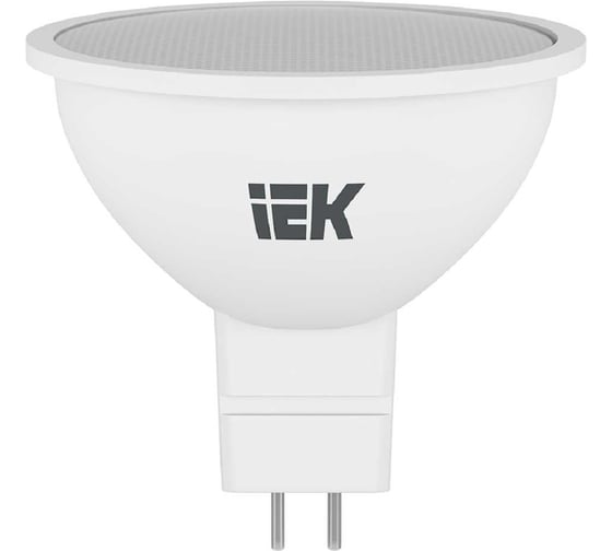 Лампа IEK LED MR16 софит 7 Вт 230 В 3000К GU5.3 LLE-MR16-7-230-30-GU5