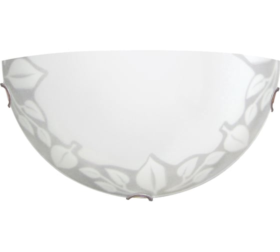 Светильник Элетех Симфония 300/2 НББ 21-60 М19 матовый белый/клипсы хром ИУ 1005204113 1