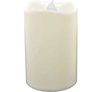 Светодиодная свеча Vegas Классика цилиндр без батареек 7.5х11.5 см 55051