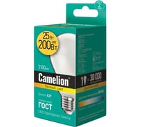 Электрическая светодиодная лампа Camelion ELMA60-25W-83K-E27 13824