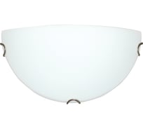 Светильник Элетех Мелани 300/2 НББ 21-60 М19 матовый белый/клипсы хром ИУ 1005204050