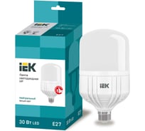Лампа IEK LED HP 30 Вт 230 В 4000К E27 LLE-HP-30-230-40-E27