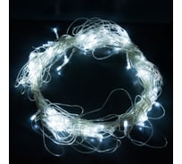 Новогодняя гирлянда Eurosvet 300-001 сеть белый a044090