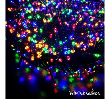 Электрическая гирлянда Winter Glade Мультиколор 550 ламп CM550
