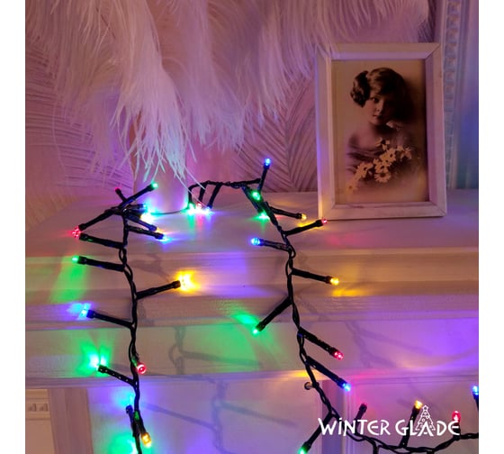 Электрическая гирлянда Winter Glade Мультиколор 550 ламп CM550