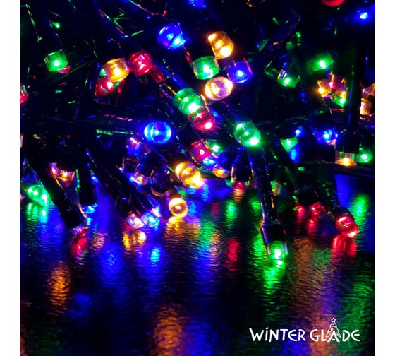 Электрическая гирлянда Winter Glade Мультиколор 550 ламп CM550