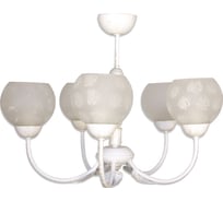 Светильник Элетех Лера 156 НПБ 01-5х60-106 белый/золото Е27 1005403716