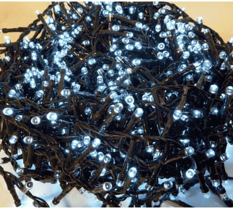 Электрическая гирлянда Winter Glade Холодный белый свет 1000 ламп CC1000