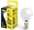 Лампа IEK LED G45 шар 5 Вт 230 В 3000К E14 LLE-G45-5-230-30-E14 1