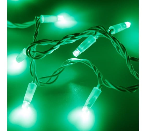 Светодиодная гирлянда Ardecoled ARD-STRING-CLASSIC-10000-WHITE-100LED-FLASH GREEN 1шт 025816 1
