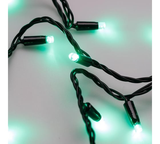 Светодиодная гирлянда Ardecoled ARD-STRING-CLASSIC-10000-BLACK-100LED-STD GREEN 1шт 025800 1