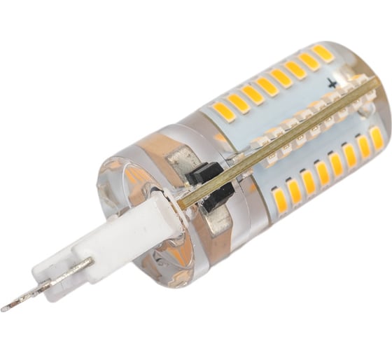 Лампа светодиодная General Lighting Systems GLDEN-G9-5-S-220-2700, 5Вт, 265Лм, 220В, цоколь G9, колба G9 (капсула), 2700К - теплый белый свет 653600
