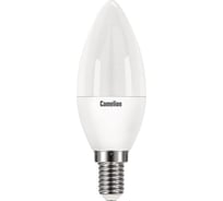 Электрическая светодиодная лампа Camelion ELMC35-8W-84K-E14 13726