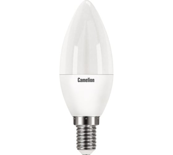 Электрическая светодиодная лампа Camelion ELMC35-8W-84K-E14 13726 1