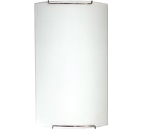 Светильник Элетех Мелани НББ 21-2х60 М31 150х360 мм матовый белый/крепеж хром ИУ 1005205488