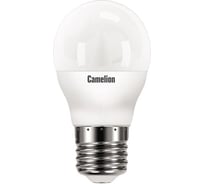 Электрическая светодиодная лампа Camelion ELMG45-10W-84K-E27 13823