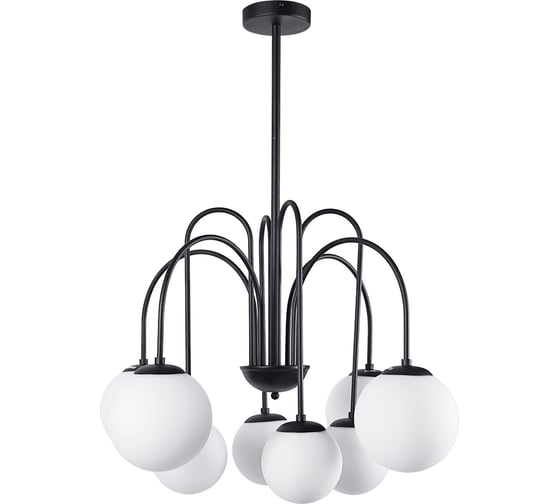 Люстра на штанге ARTE LAMP MEBSUTA A1675LM-8BK 1