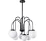 Люстра на штанге ARTE LAMP MEBSUTA A1675LM-8BK 1
