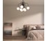 Люстра на штанге ARTE LAMP MEBSUTA A1675LM-8BK 8