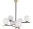 Люстра на штанге ARTE LAMP ARKAB A2225LM-6BK 1