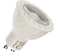 Светодиодная лампа Красная цена GU10 7 Вт 3000K 520 лм теплый белый свет 4606400619482