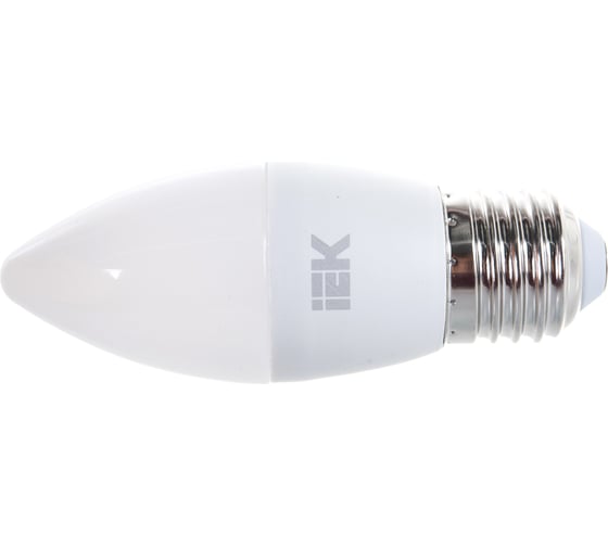 Лампа IEK LED C35 свеча 7 Вт 230 В 4000К E27 LLE-C35-7-230-40-E27