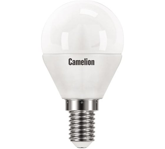 Электрическая светодиодная лампа Camelion ELMG45-8W-83K-E14 13729