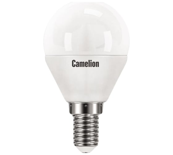 Электрическая светодиодная лампа Camelion ELMG45-10W-84K-E14 13822