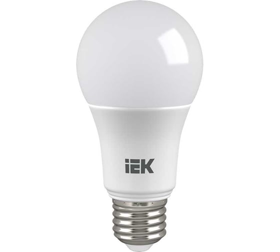 Лампа IEK LED A60 шар 15 Вт 230 В 3000К E27 LLE-A60-15-230-30-E27