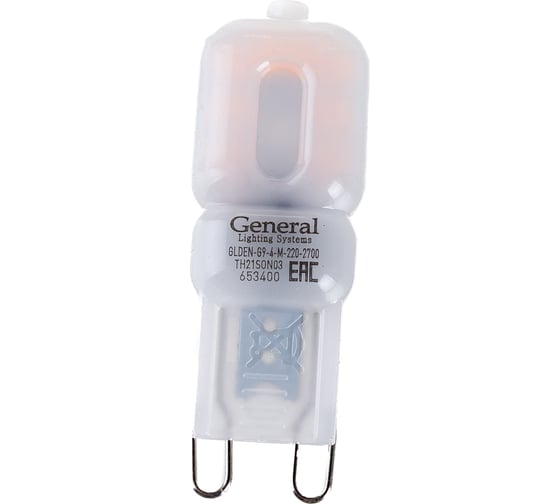 Светодиодная лампа General Lighting Systems G9-4W-M-220V-2700K 653400